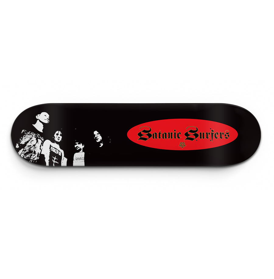 Ten Foot Pole Satanic Surfers Skate Decks Dusty Wax Records
